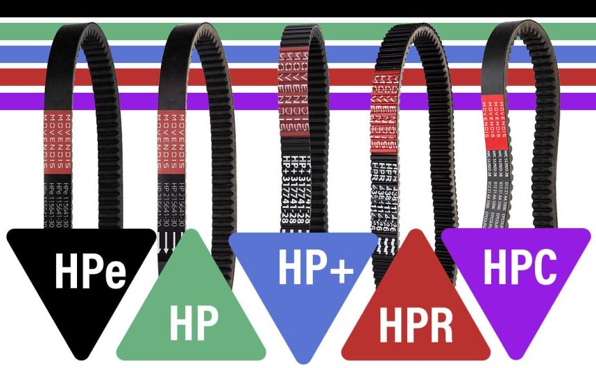 How did Movendis organized its range of CVT Belt ?