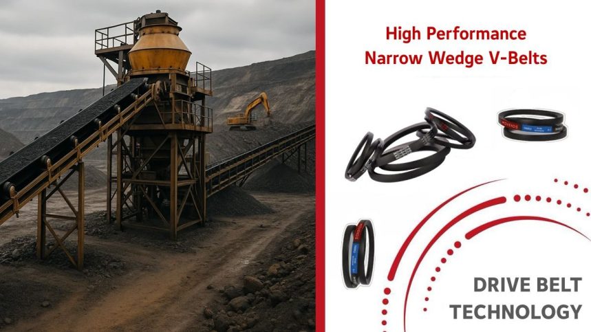 Mining Proven: Movendis V-Belts Last 62% Longer than Leading Brand