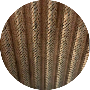 Close-up of RFL applied in a Rubber Timing Belt